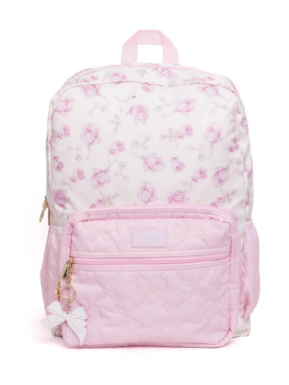 🎀 LoveShackFancy x Target Yoobi Ribbon Rosa Backpack – Sterling Dusk | NWT 🎀
